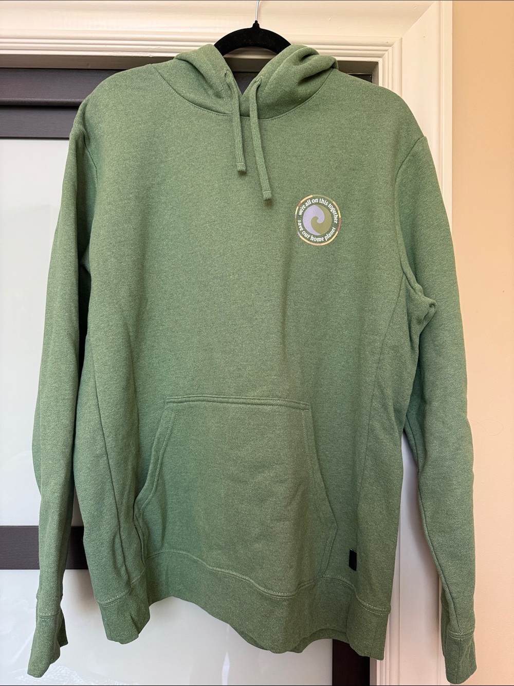 Unisex Patagonia Sage Green Pullover Hoodie